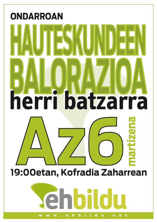 hauteskunde batzarra
