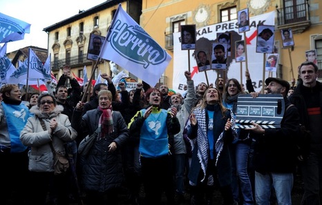 Rodaje del Lip Dub organizado por Herriak