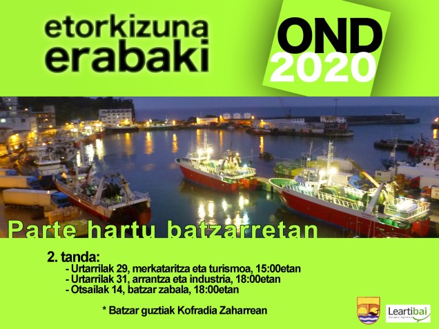 OND2020 batzarrak