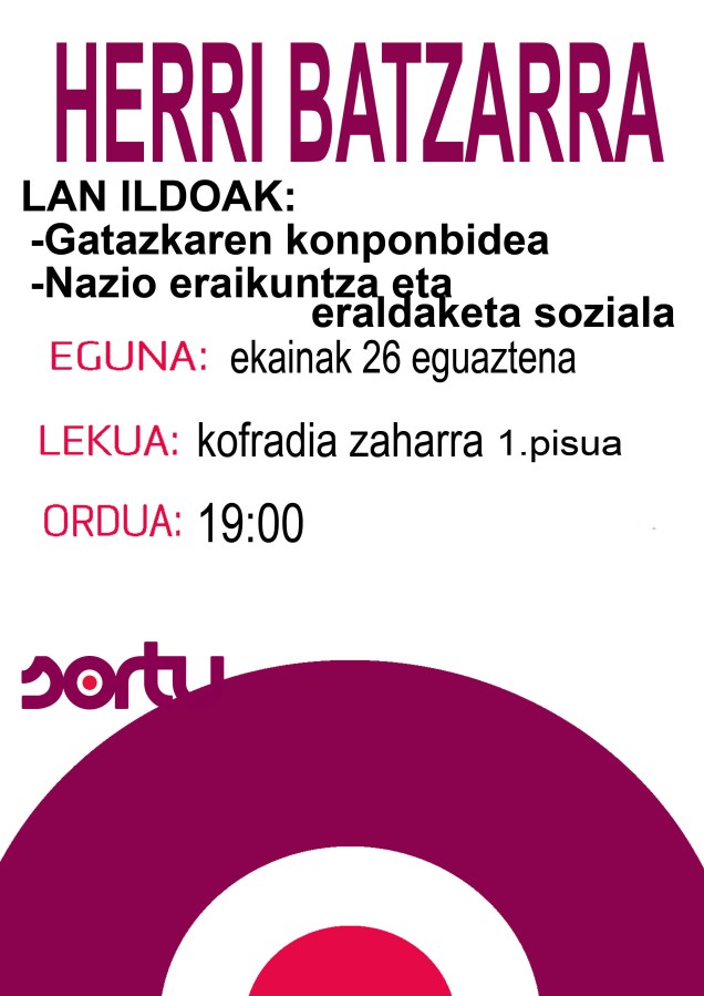 gomendioak herribatzarra