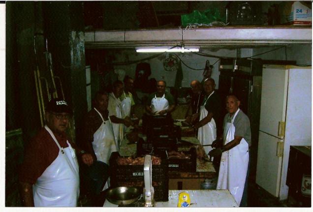 upela zaharrin plazagañeako marmitxaku prestatzen