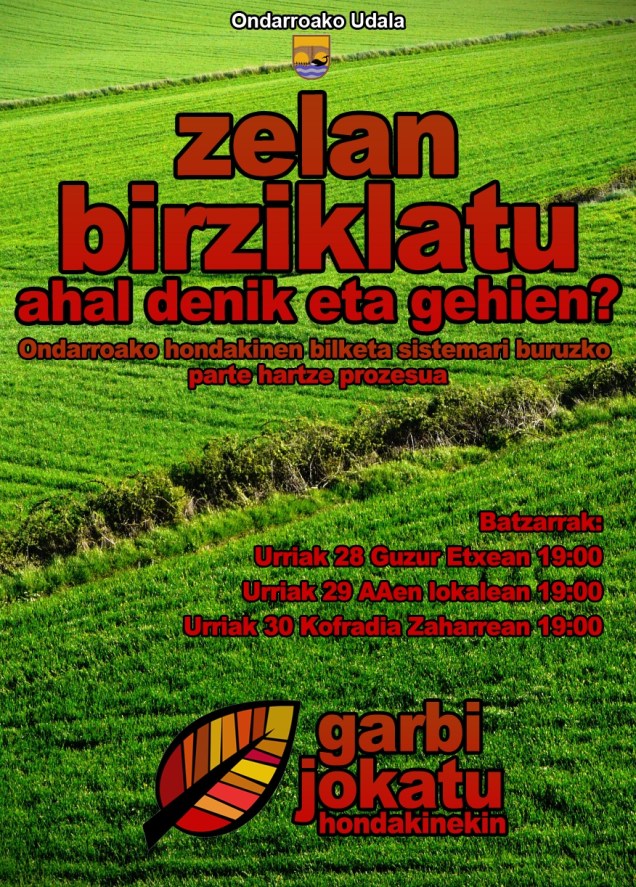 hondakinak definitibu