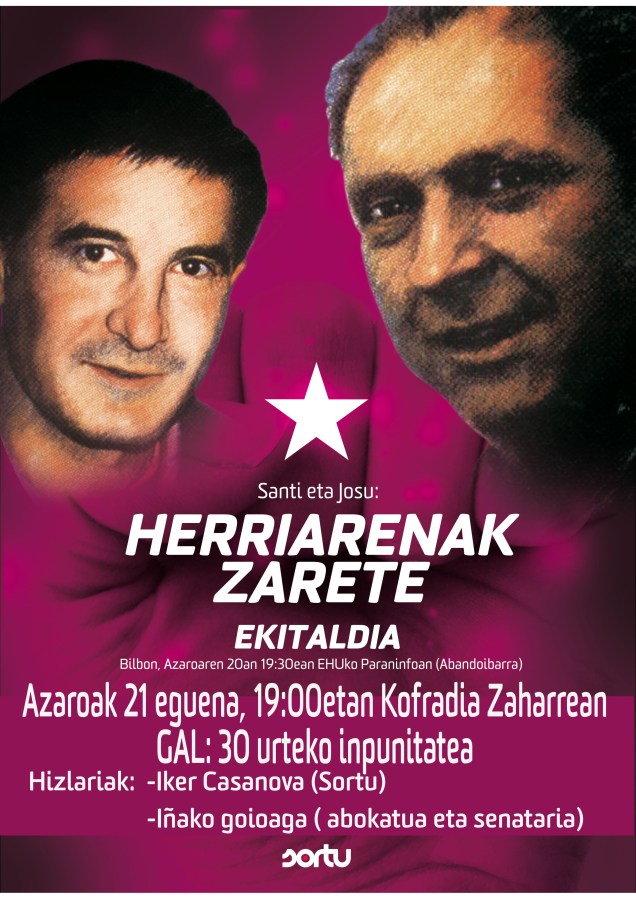 Santi Josu ondarruko hitzaldia