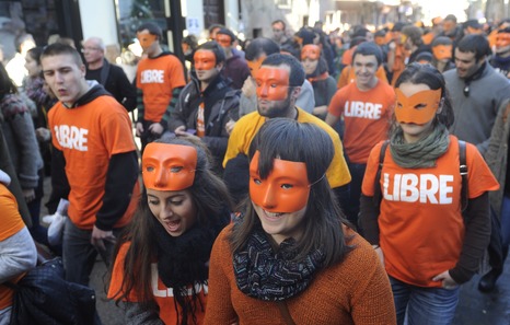 Durangoko azoka 2013 Mozorro manifestazioa