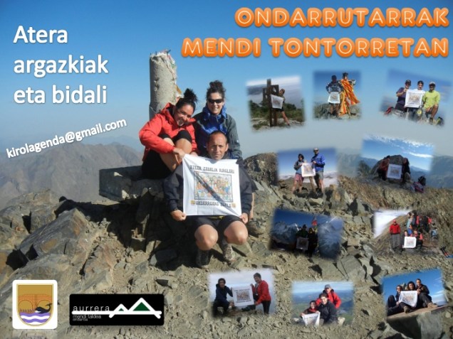 Ondarrutarrak mendi tontorretan