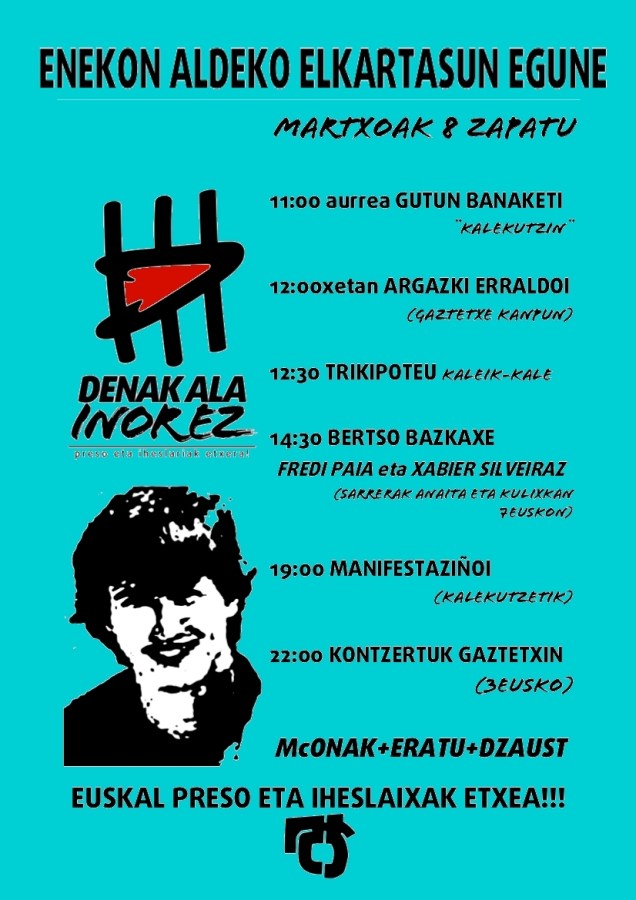 elkartasun eguneko kartela sare sozialetako