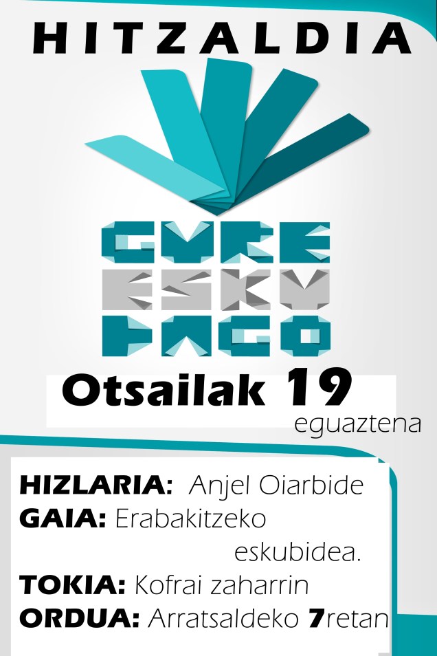 Hitzaldia 2014-02-17 gure esku dago