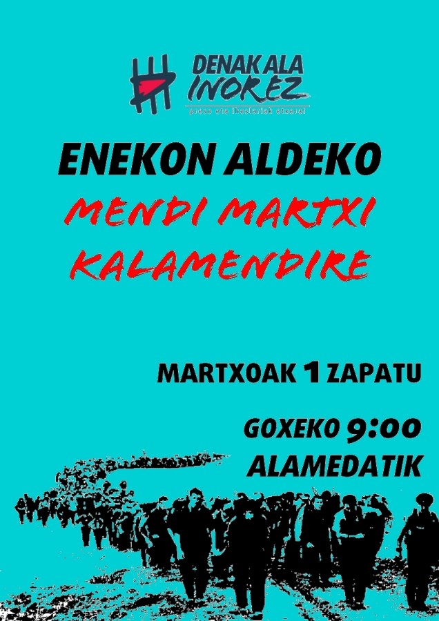 mendi martxi enekon alde