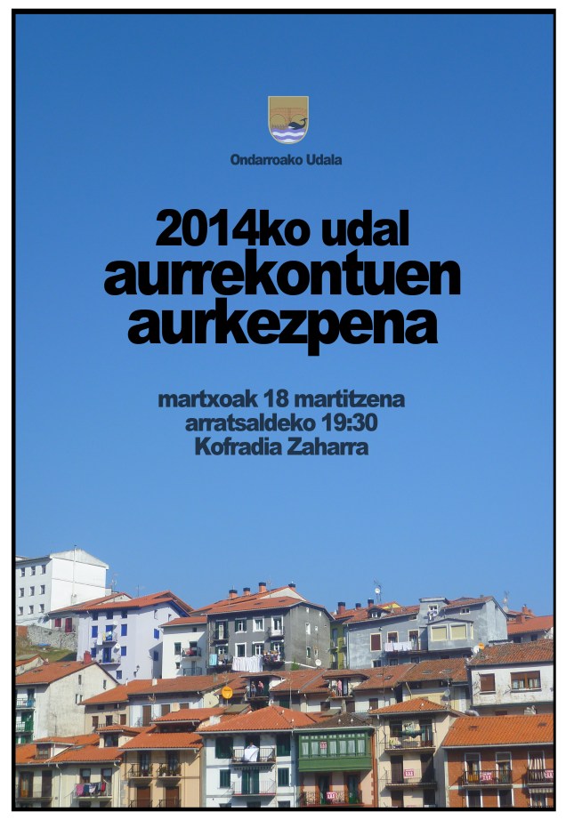 2014 aurrekontuak