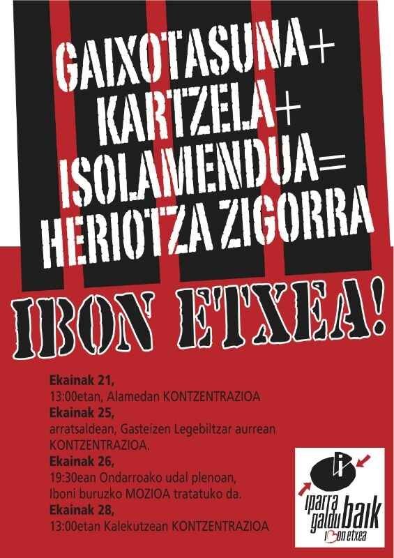 2014ko ekaineko mobilizaziñoik ibon iparran alde