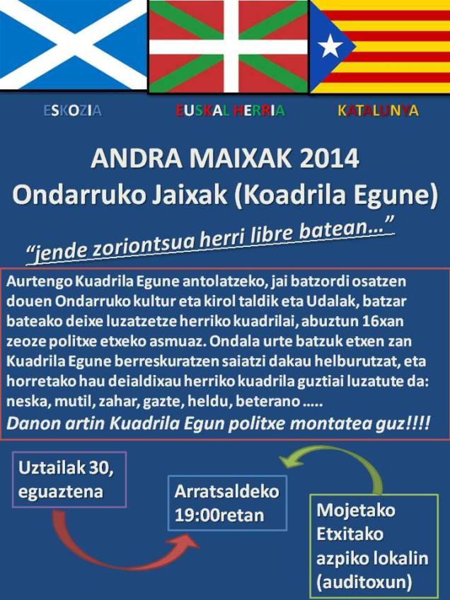 kuadrilla egune 2014