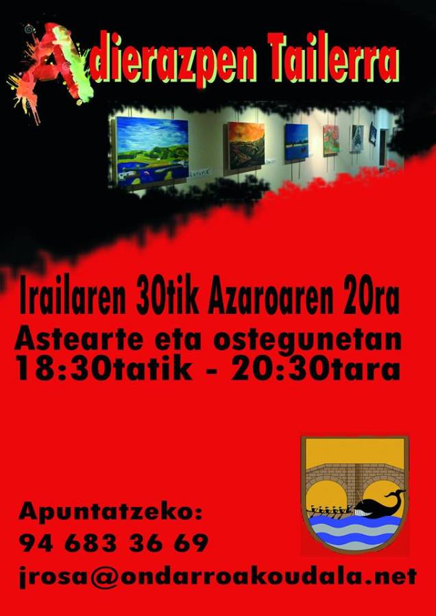 adierazpen tallerra irailak 30