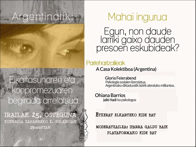 Mahai_ingurua Ondarroa