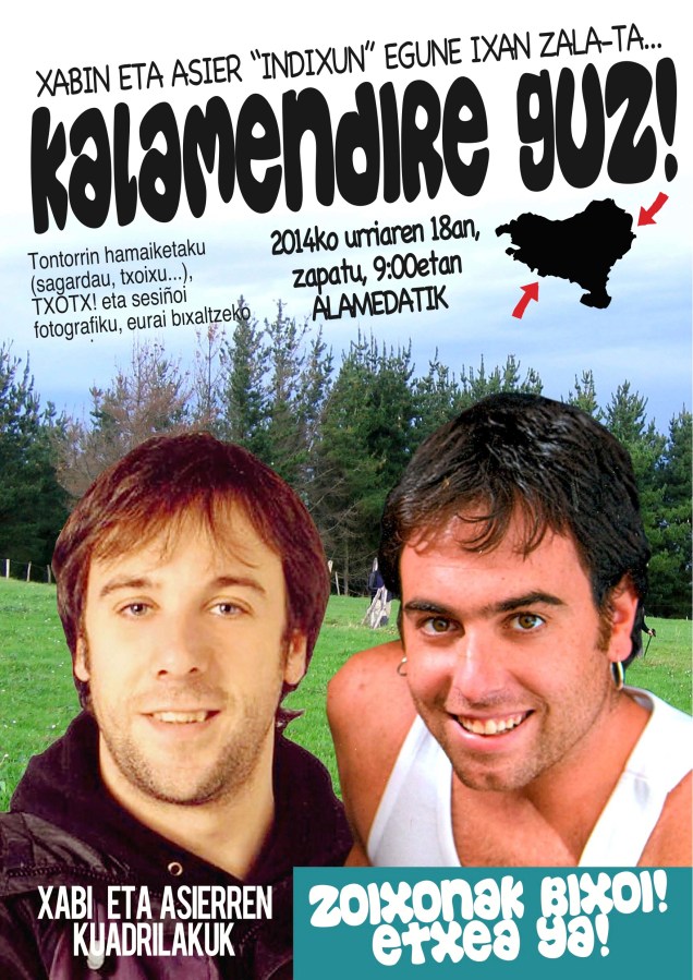 2014-10-18 Kalamendire XABI eta INDIXUn egune ospatzea