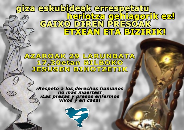 2014ko azarun manifi bilbon preso gaxun alde