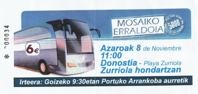 mosaikurako autobuse