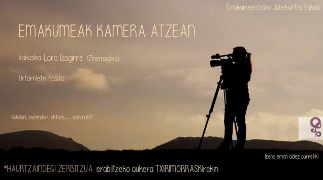 emakumik kamara atzin ikastaru urtarrillin eguenetan