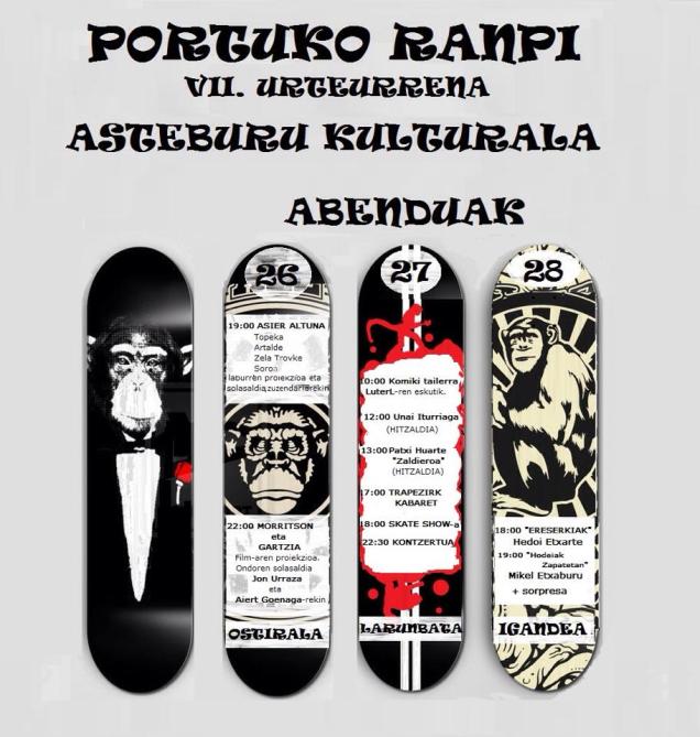 portuko ranpin VII. urteurrena asteburu kulturala
