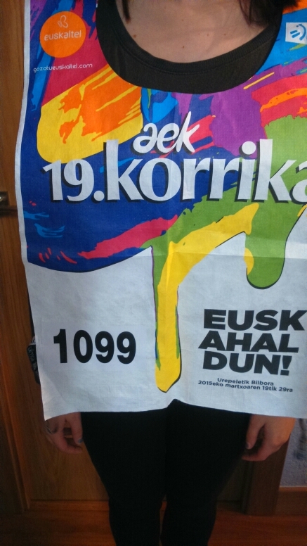 1099 ezker abertzaleko dorsala korrika 19