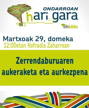 zerrendin aukeraketi 2015-03-29