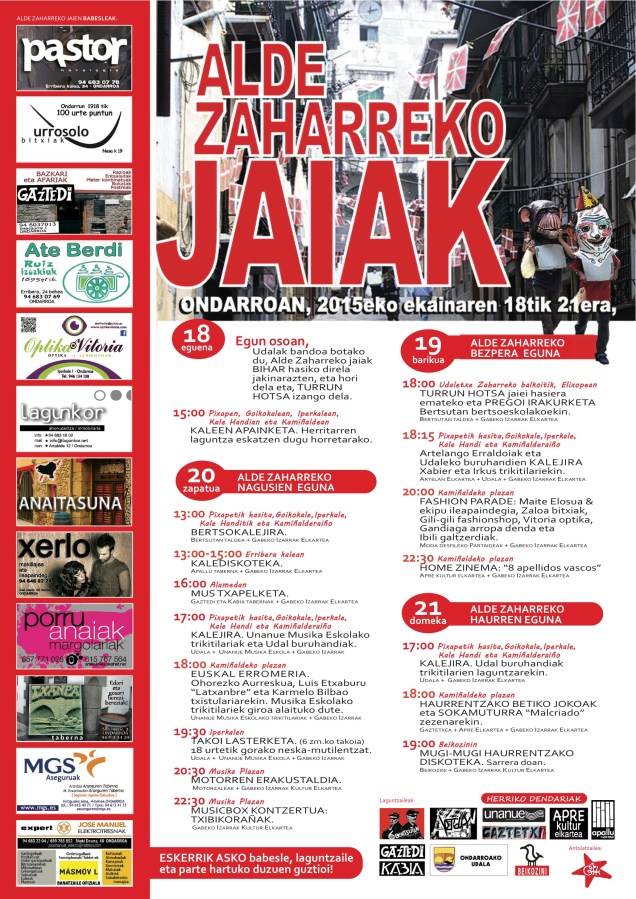 2015 Alde Zjaharreko aiak