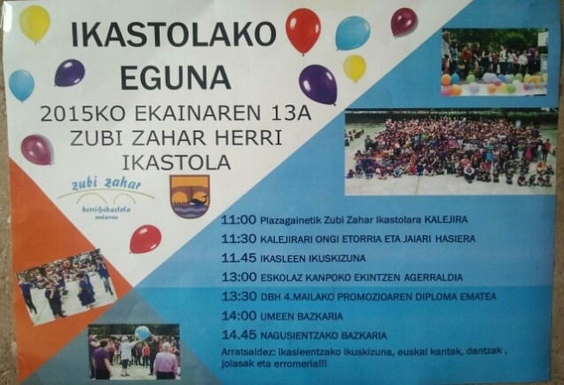2015 zubi zahar ikastolin egune