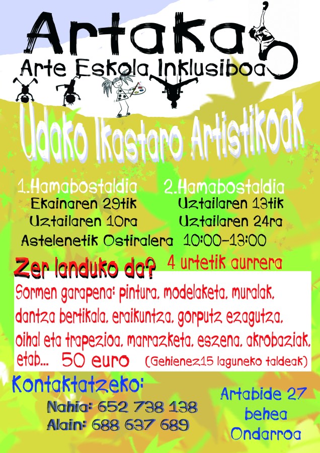 udaleku artistikoak 2 froga copia