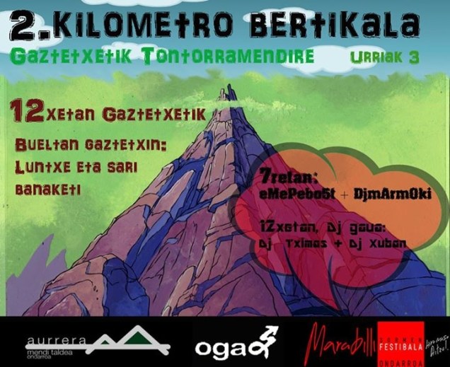 gaztetxetik tontorramendire 2015-10-03
