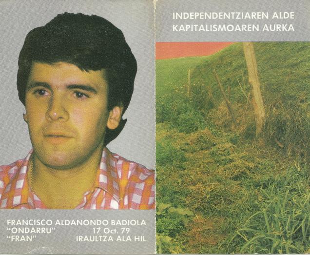 FRAN ALDANONDOn hileta rekordatoxu