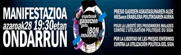 ibon iparragirreren aldeko martxa kartela