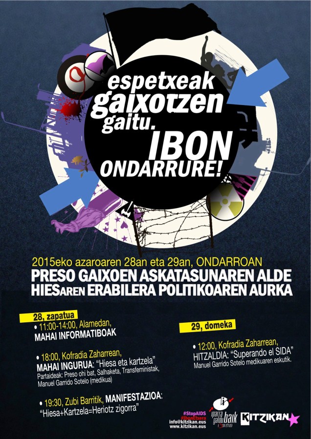 preso gaxun aldeko asteburu 2015-11-28