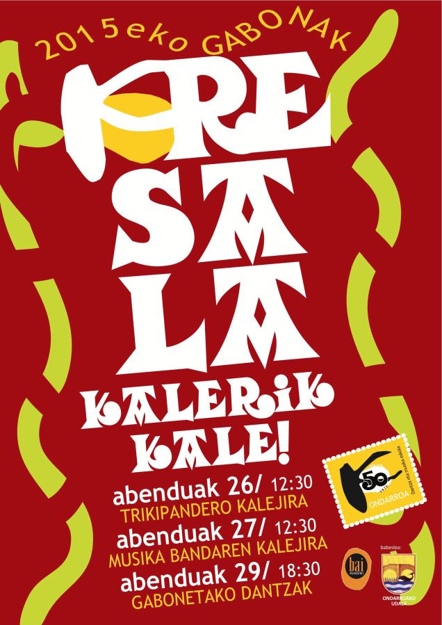 GABONAK 2015 KRESALAkuk kalez kale