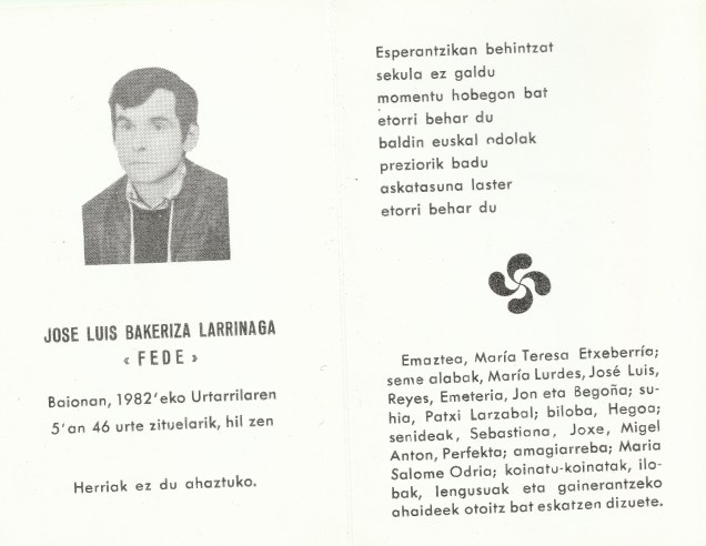 jose luis bakeriza larrinaga FEDE