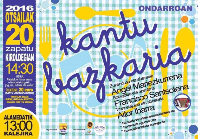 kantu bazkaxe otsailak 20