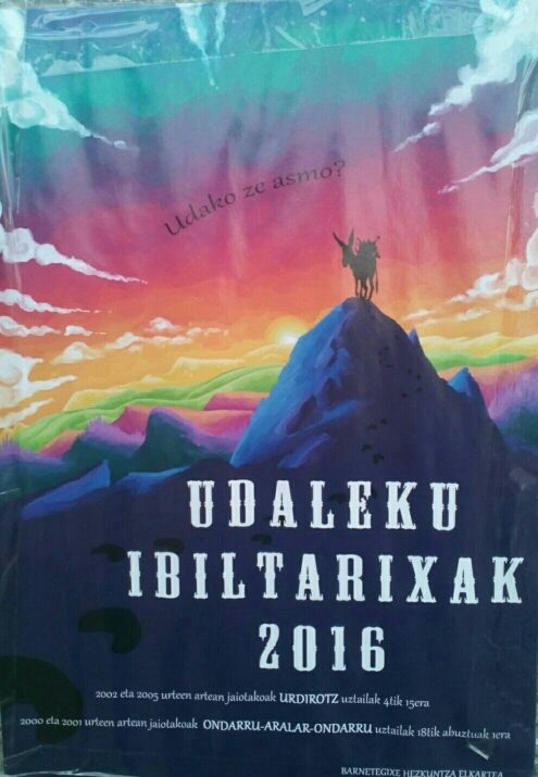 udaleku ibiltarixak 2016