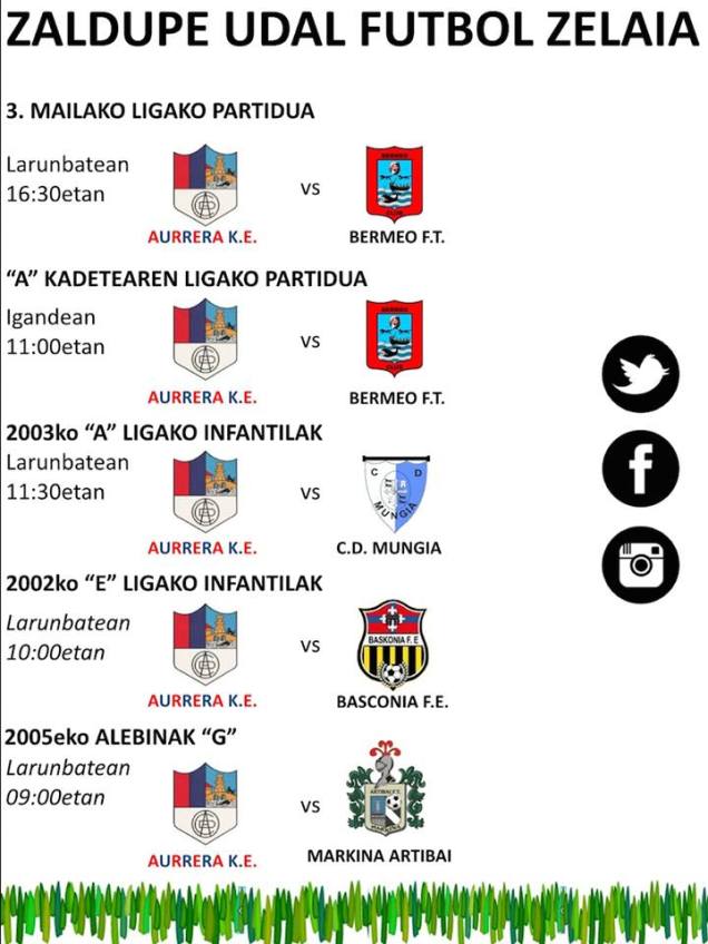 ZALDUPEN jokatuko dizen partiduk