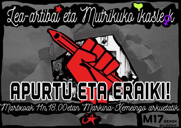 2016 03 11 manifi MARKIÑAN ikasle abertzaleak