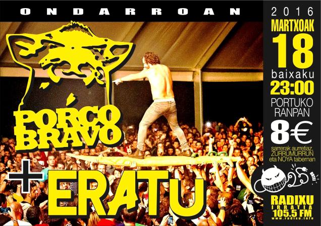 porco bravo martxoak 18