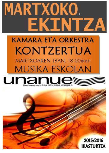 UNANUE ekintzi martxoak 18