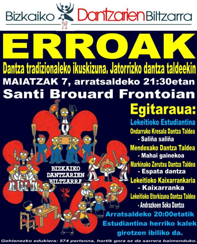 Dantzarien biltzarra lekatxon maiatzak 7 (KRESALA)