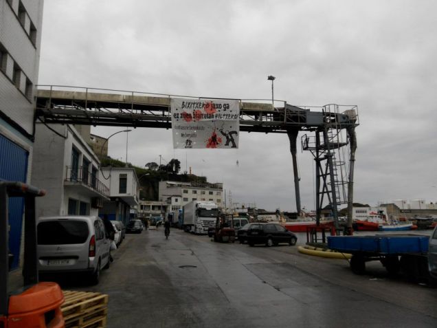 PORTUN pankarti langillin lan baldintzak salatzen 2016-04-25 2