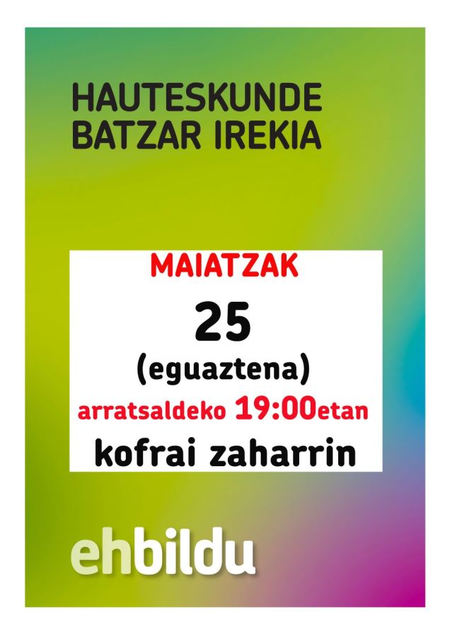 2016ko hauteskundetako batzarra 05-25