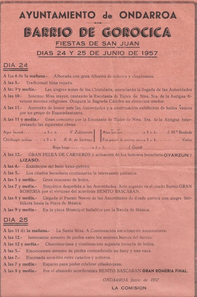 1957ko jaxak gorozikan