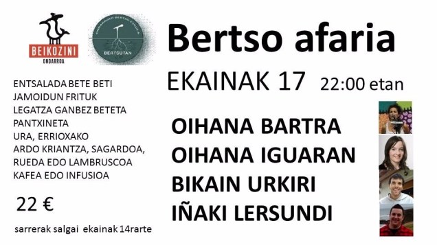 bertso afaxe ekainak 17