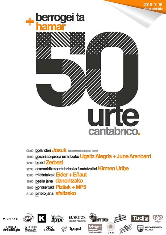 50 urte CANTABRICOk