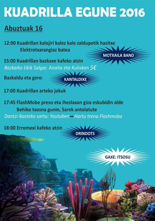 KUADRILA EGUNE 2016