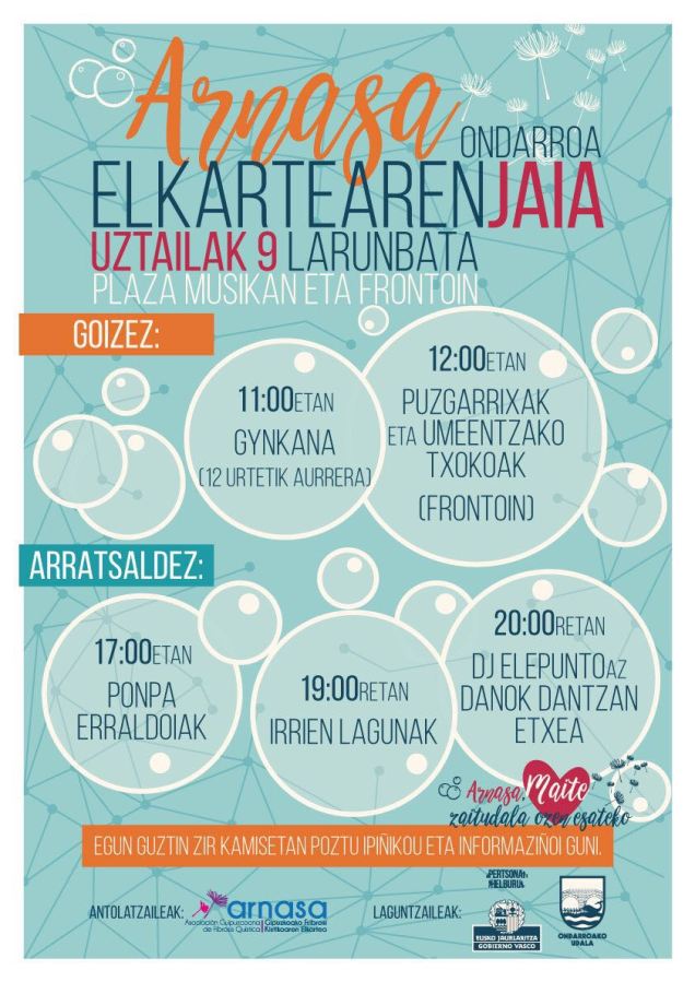 uztailak 9 arnasa jaxe