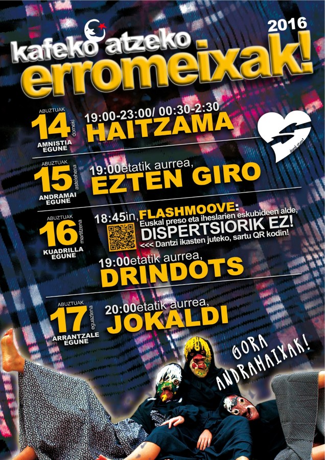 kafeko atzeko jaxetako programi