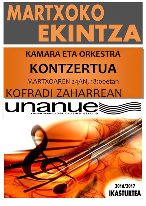 UNANUE MARTXOKO EKINTZAK