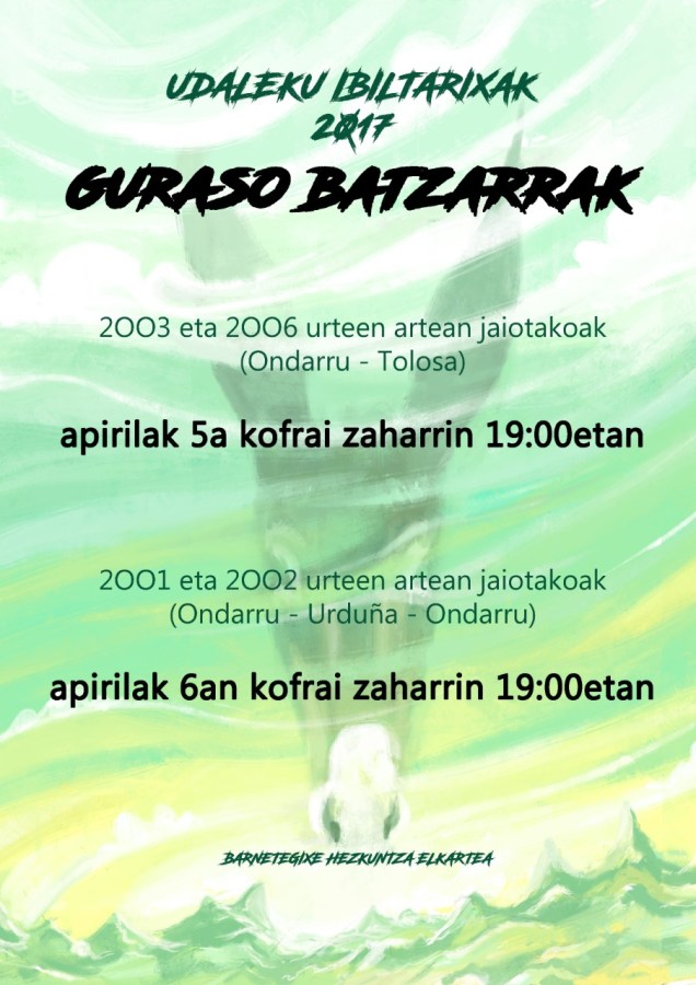 2017ko udaleku ibiltarixak